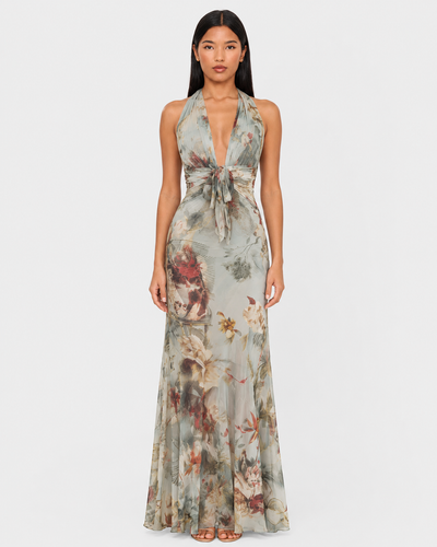 Marlow Bloesem Maxi Jurk